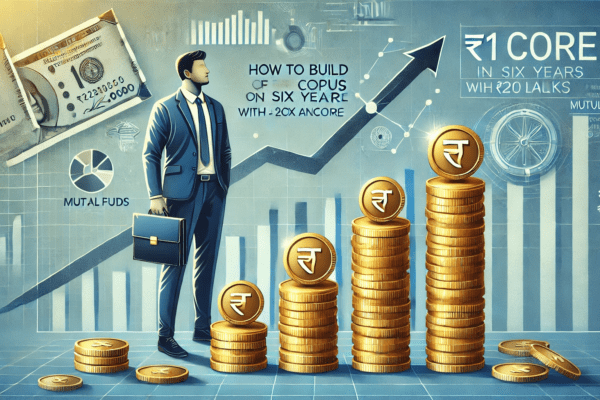 How to Build a Corpus of ₹1 Crore in 6 Years with a ₹20 Lakh Annual Income: A Step-by-Step Guide
