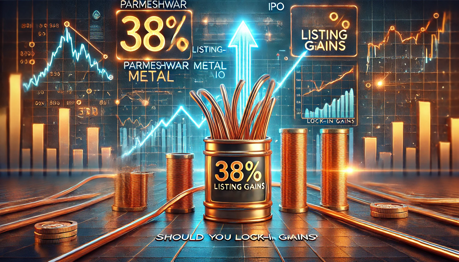 Parmeshwar Metal IPO : Initial Listing Gains 38% - Should You Lock-In Gains?