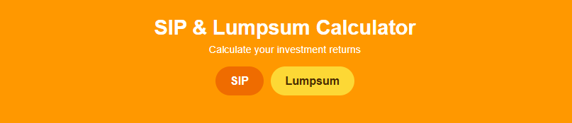 sip and lumpsum calculator