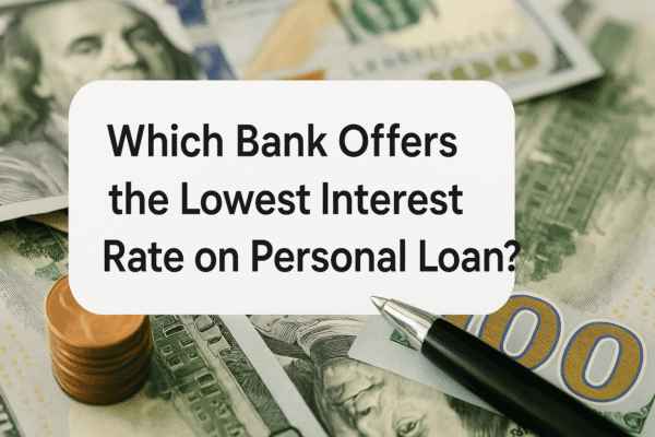 Which Bank Offers the Lowest Interest Rate on Personal Loan?