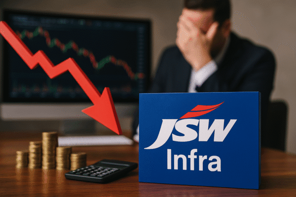 JSW Infra Share Price Falls 3% After ₹1,200 Cr Block Deal by Promoters