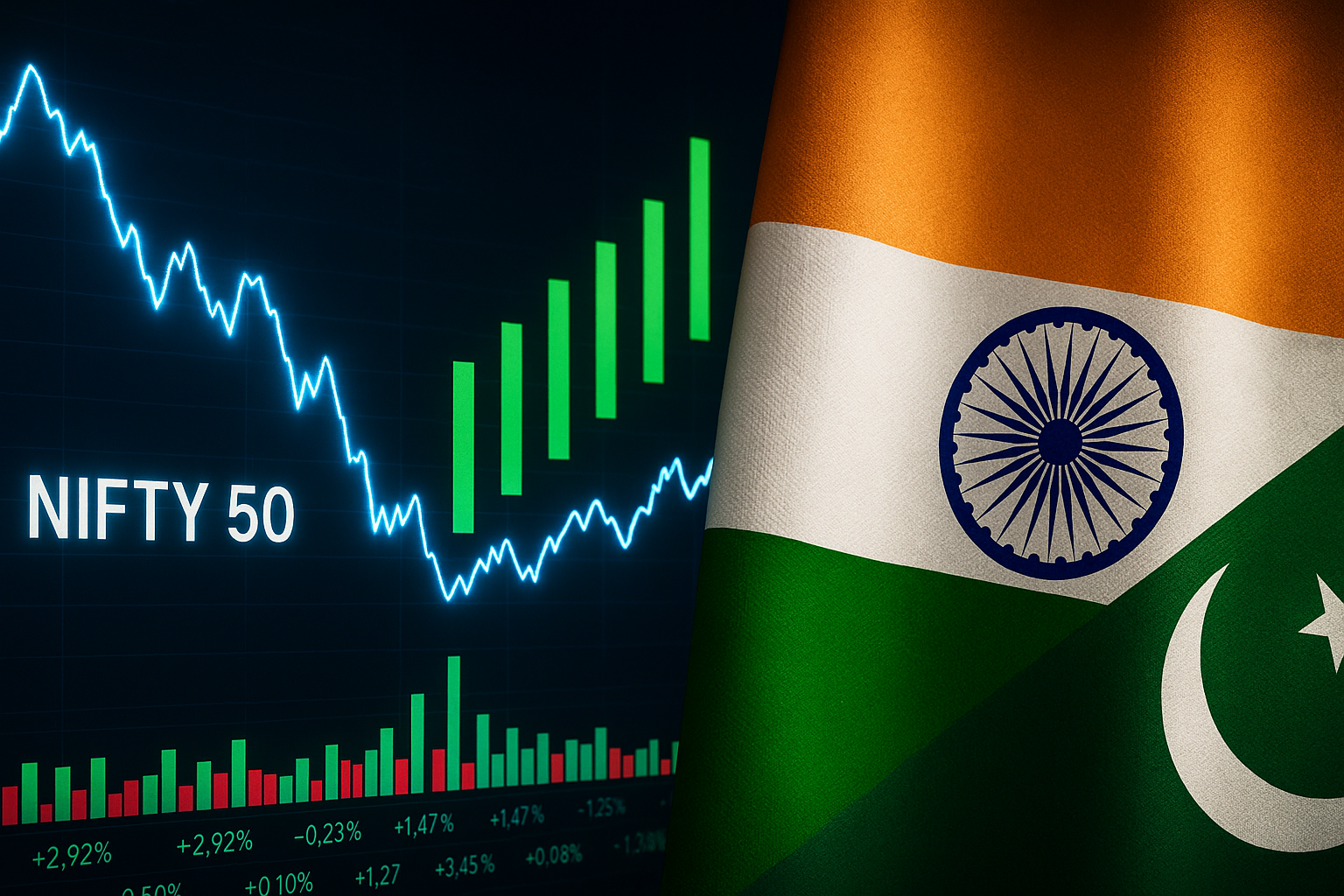 Nifty 50 Today: 8 Stock Picks & India-Pakistan Impact