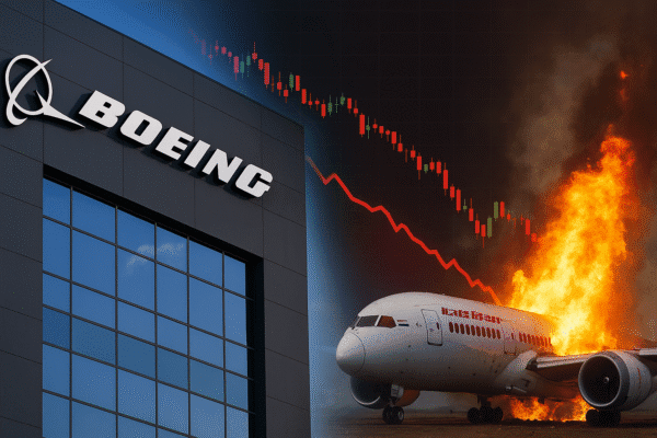 Boeing Air India 787 crash impact on stock market and investors.